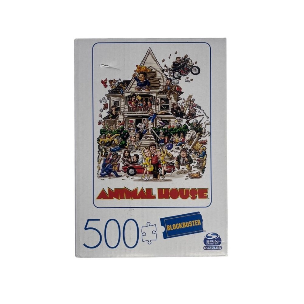 Animal House 500 Piece Jigsaw Puzzle Blockbuster Edition New‎ Spin Master